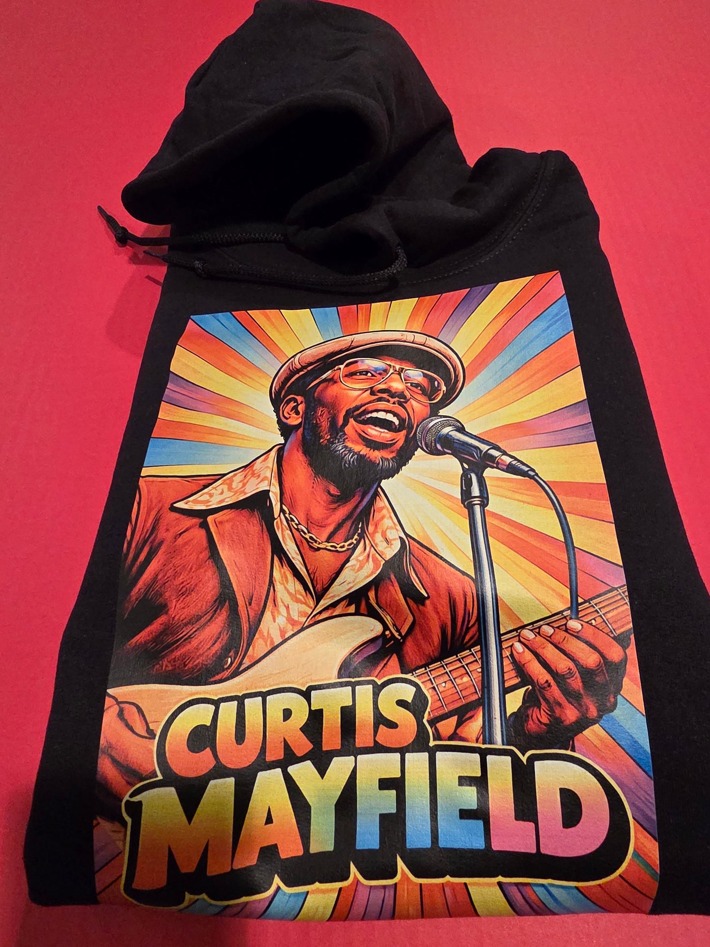 Curtis Mayfield Hoodie – The Honors Series 🔥Limited Edition Collectible! *New Bright Colors!