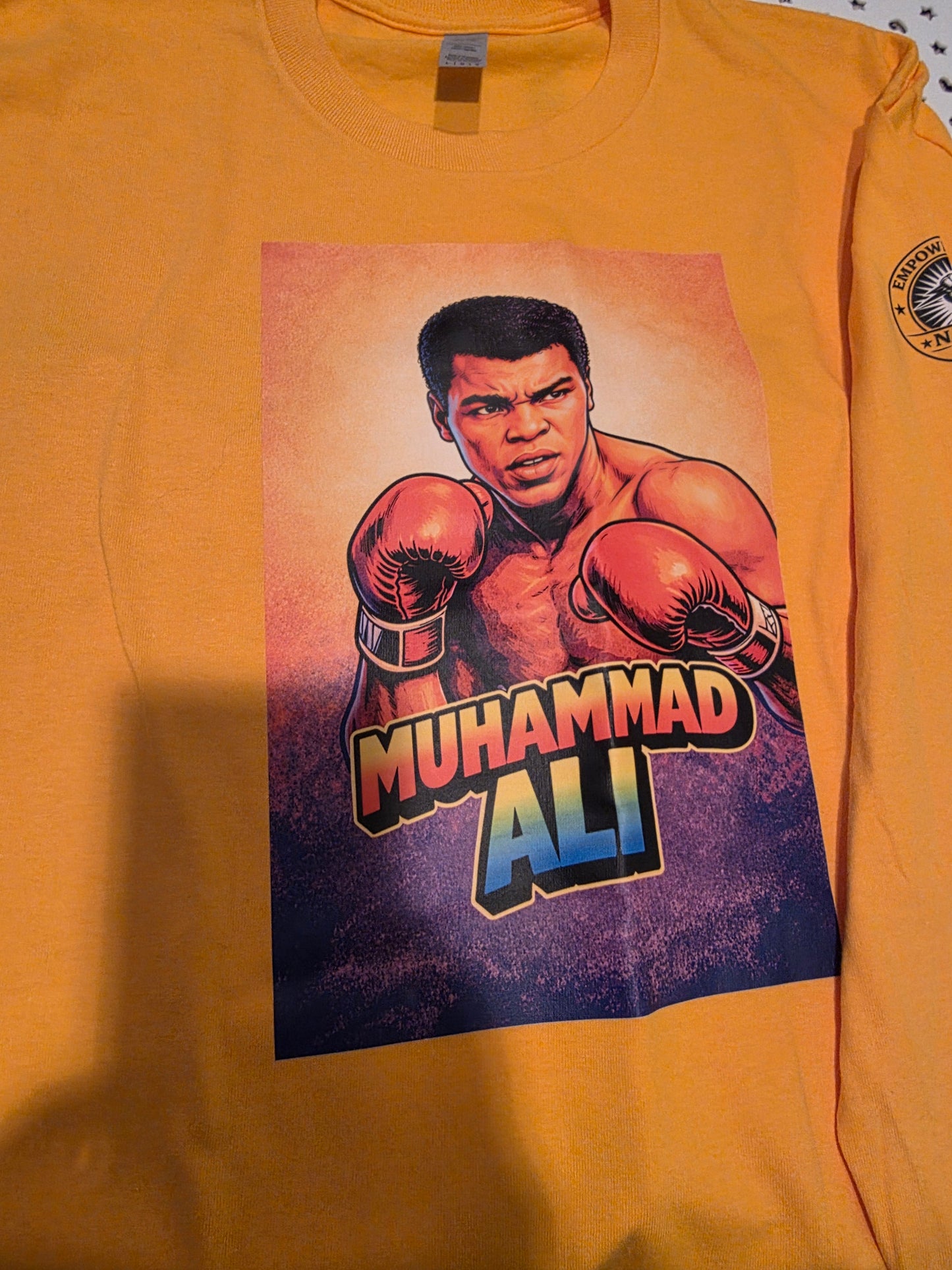 Muhammad Ali Rainbow Series (Long Sleeve Tee) – The Honors Series 🔥Limited Edition Collectible! *New Bright Colors!