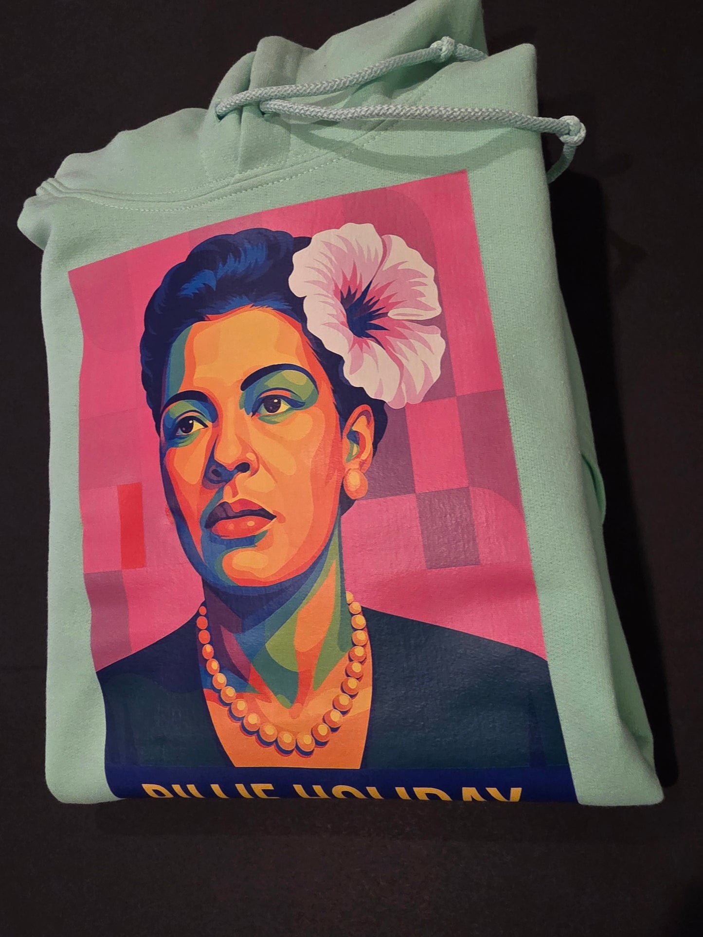 Billie Holiday Hoodie – The Honors Series 🔥Limited Edition Collectible! *New Bright Colors!