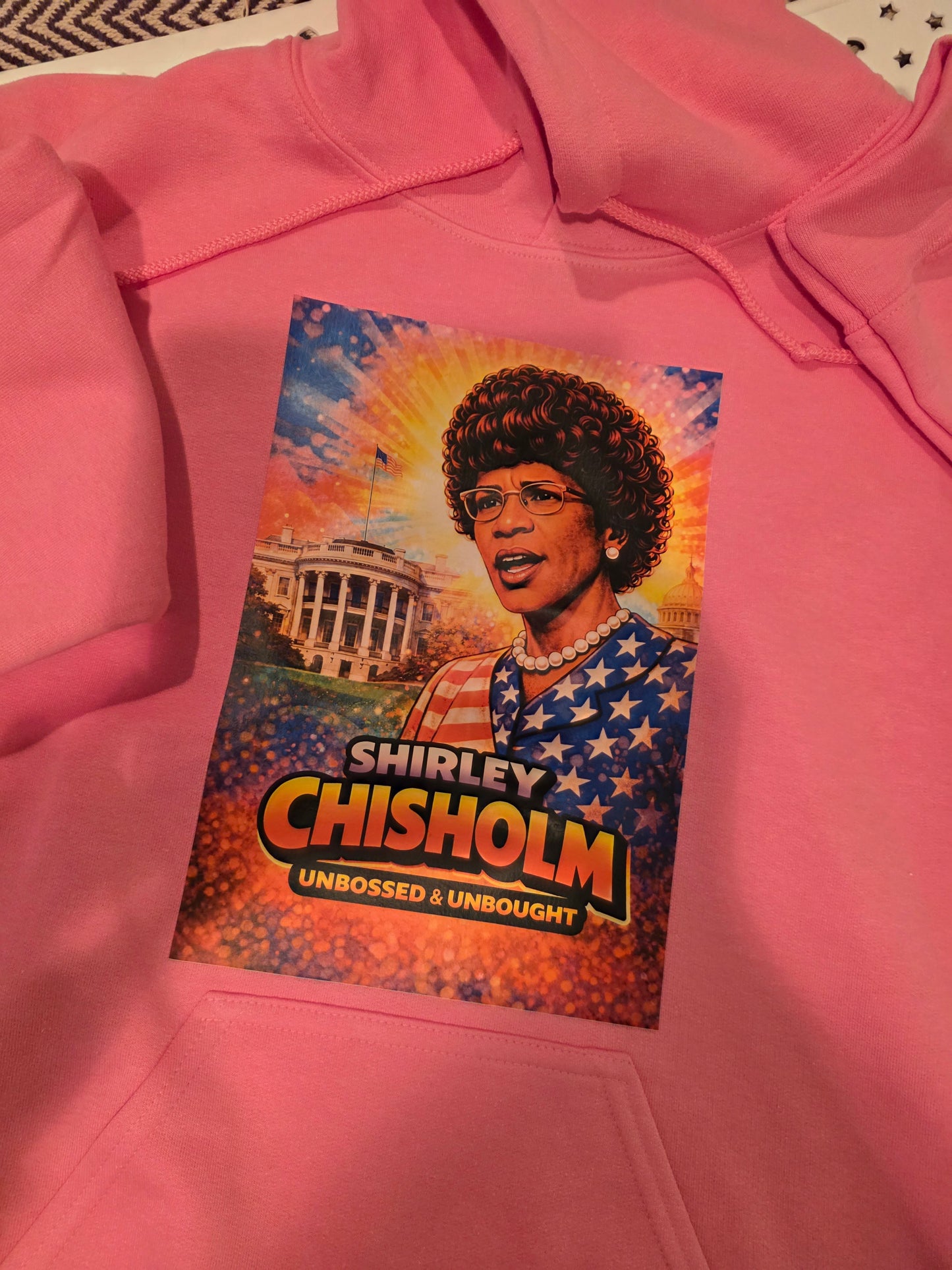 Shirley Chisolm Hoodie – The Honors Series 🔥Limited Edition Collectible! *New Bright Colors!