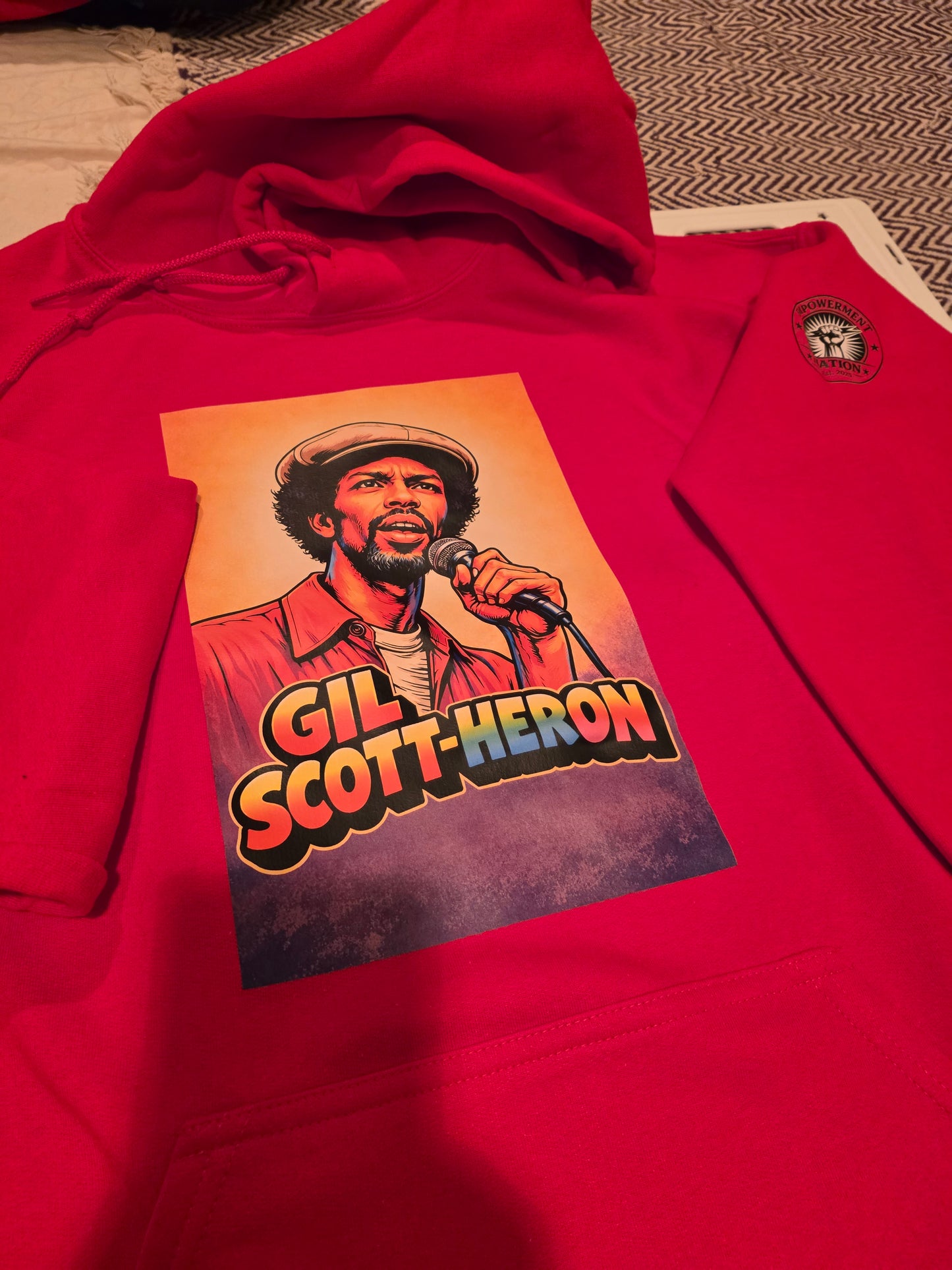Gil Scott-Heron Hoodie – The Honors Series 🔥Limited Edition Collectible! *New Bright Colors!
