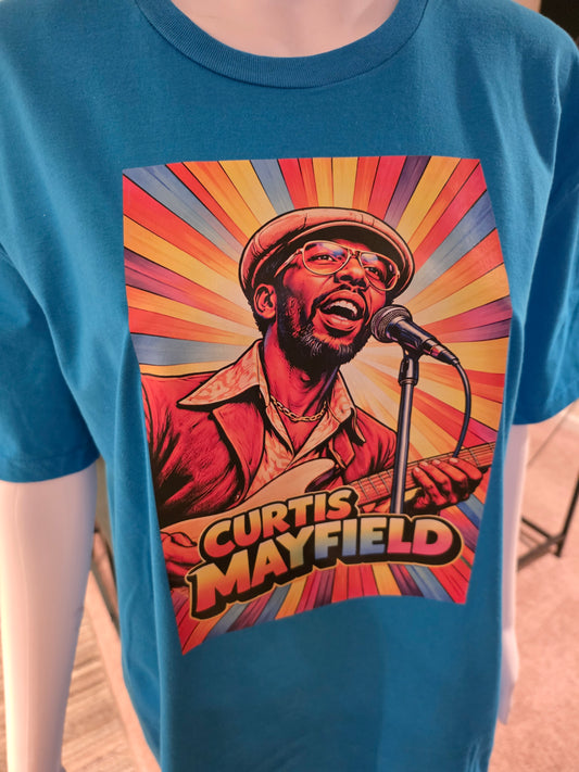 Curtis Mayfield T-Shirt – The Honors Series 🔥Limited Edition Collectible!