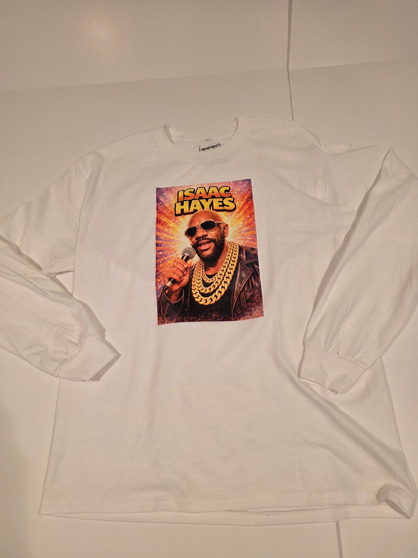 Isaac Hayes (Long Sleeve Tee) – The Honors Series 🔥Limited Edition Collectible! *New Bright Colors!