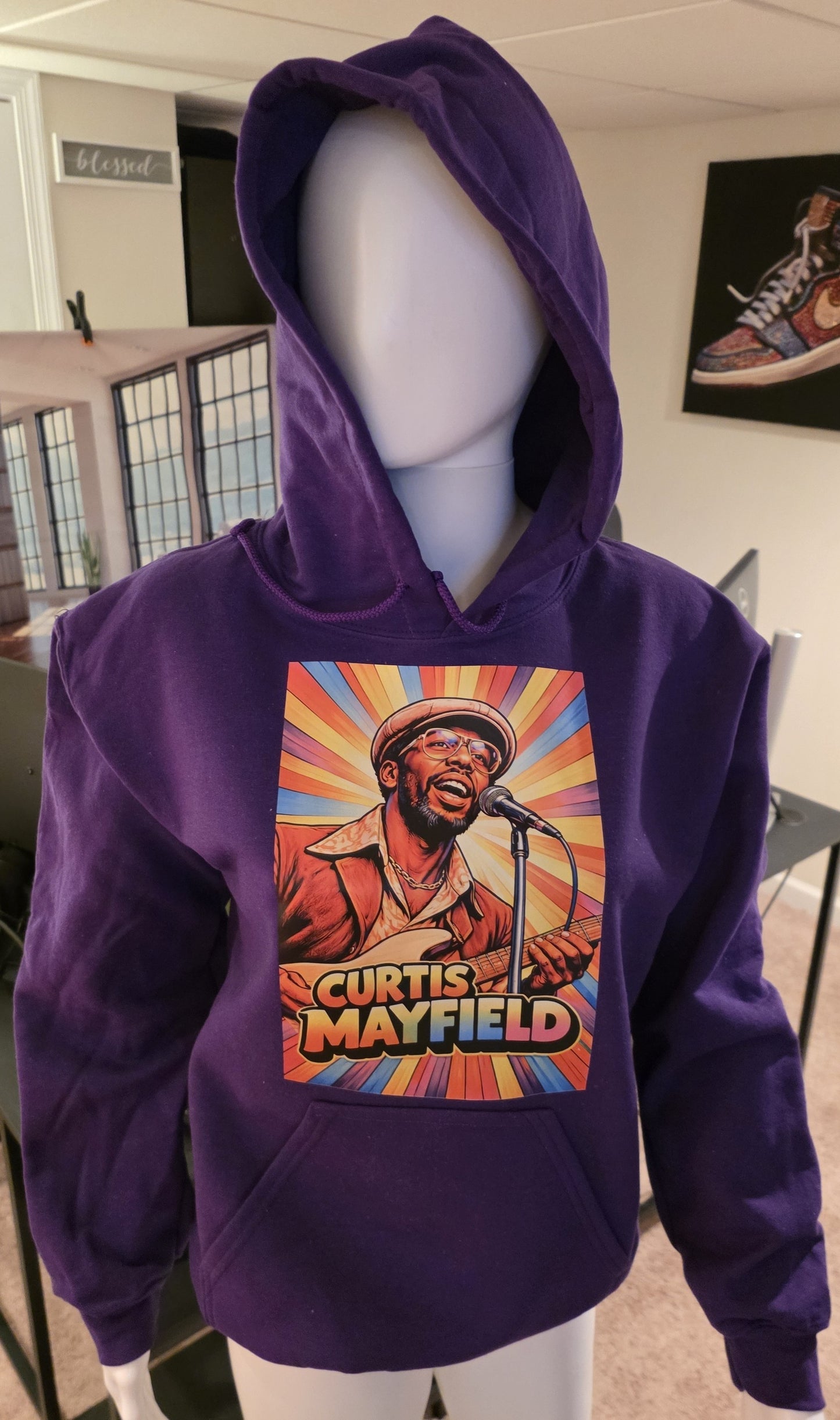 Curtis Mayfield Hoodie – The Honors Series 🔥Limited Edition Collectible! *New Bright Colors!