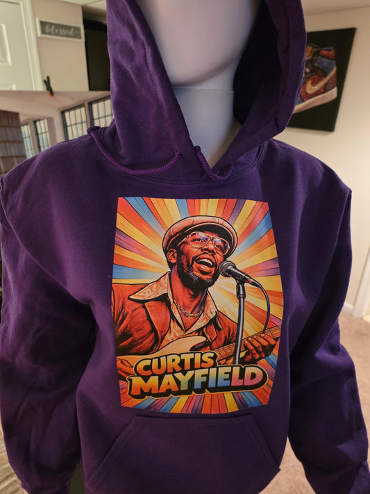 Curtis Mayfield Hoodie – The Honors Series 🔥Limited Edition Collectible! *New Bright Colors!
