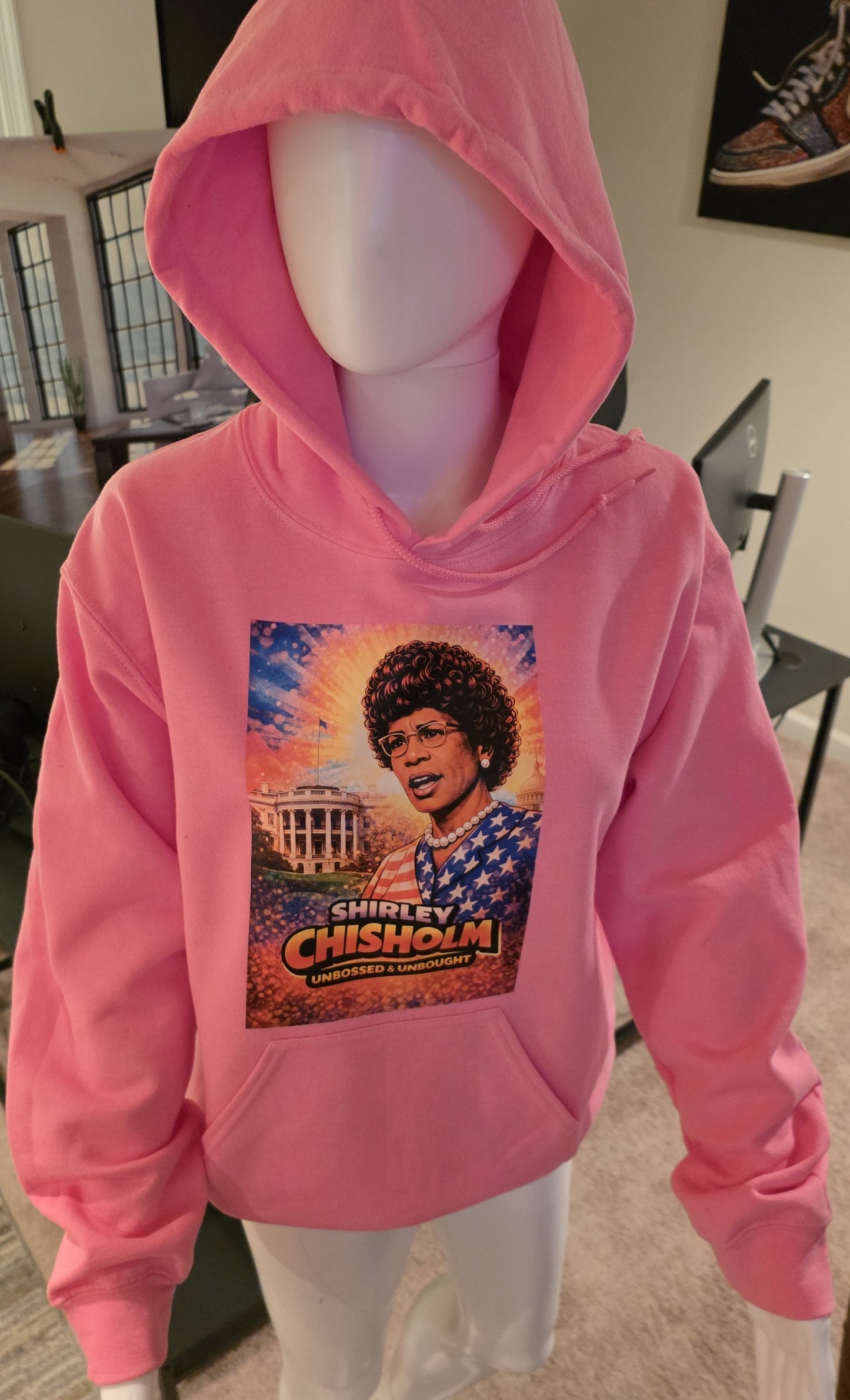 Shirley Chisolm Hoodie – The Honors Series 🔥Limited Edition Collectible! *New Bright Colors!