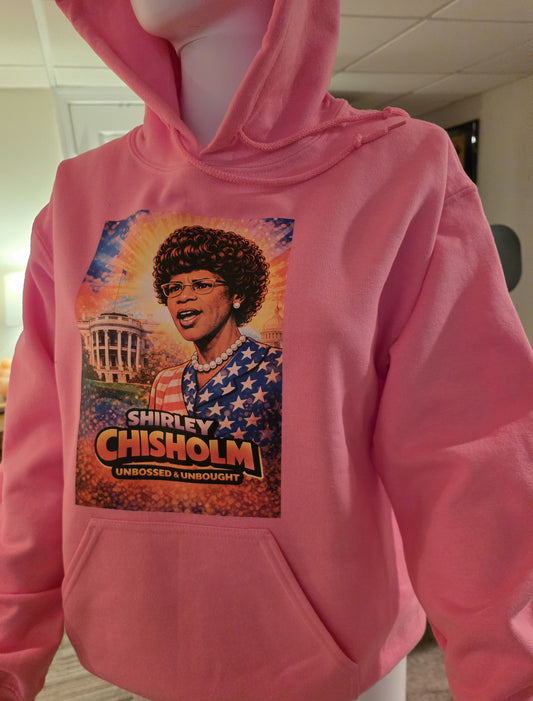 Shirley Chisolm Hoodie – The Honors Series 🔥Limited Edition Collectible! *New Bright Colors!