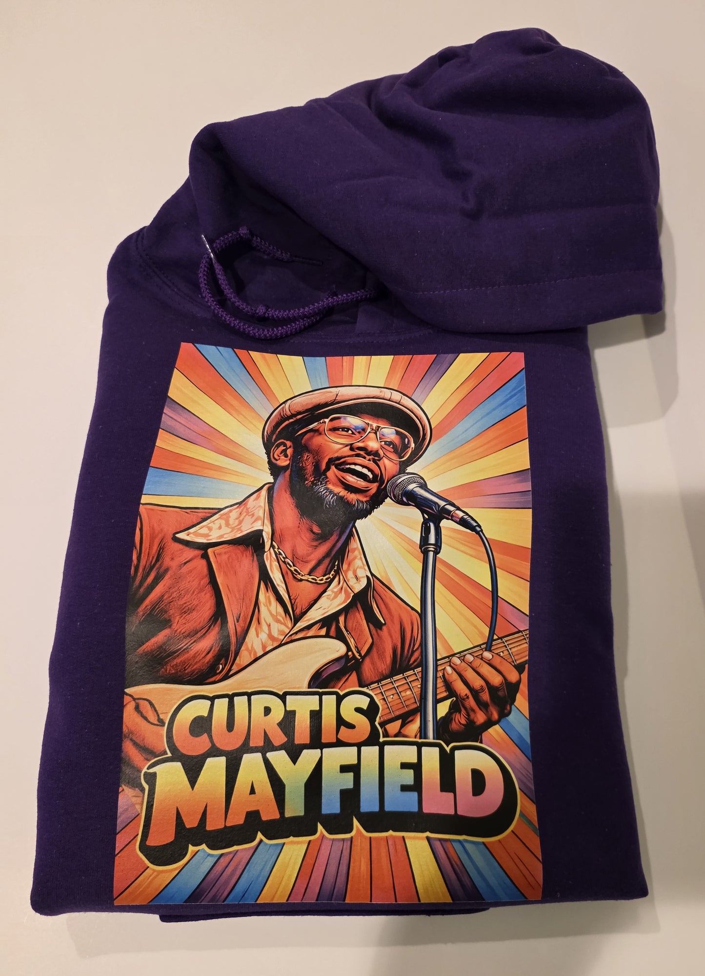 Curtis Mayfield Hoodie – The Honors Series 🔥Limited Edition Collectible! *New Bright Colors!