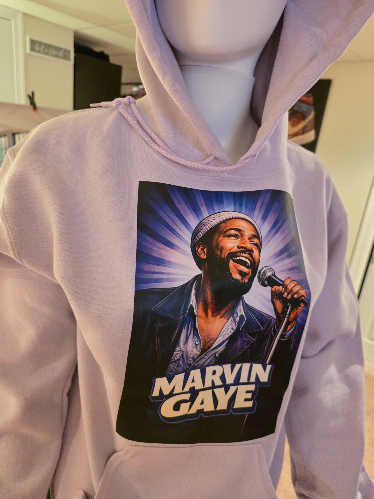 Marvin Gaye Hoodie – The Honors Series 🔥Limited Edition Collectible! *New Bright Colors!