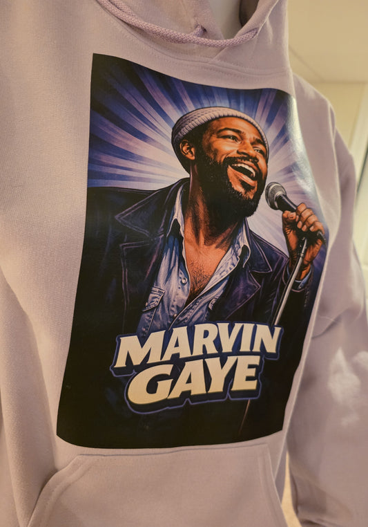 Marvin Gaye Hoodie – The Honors Series 🔥Limited Edition Collectible! *New Bright Colors!