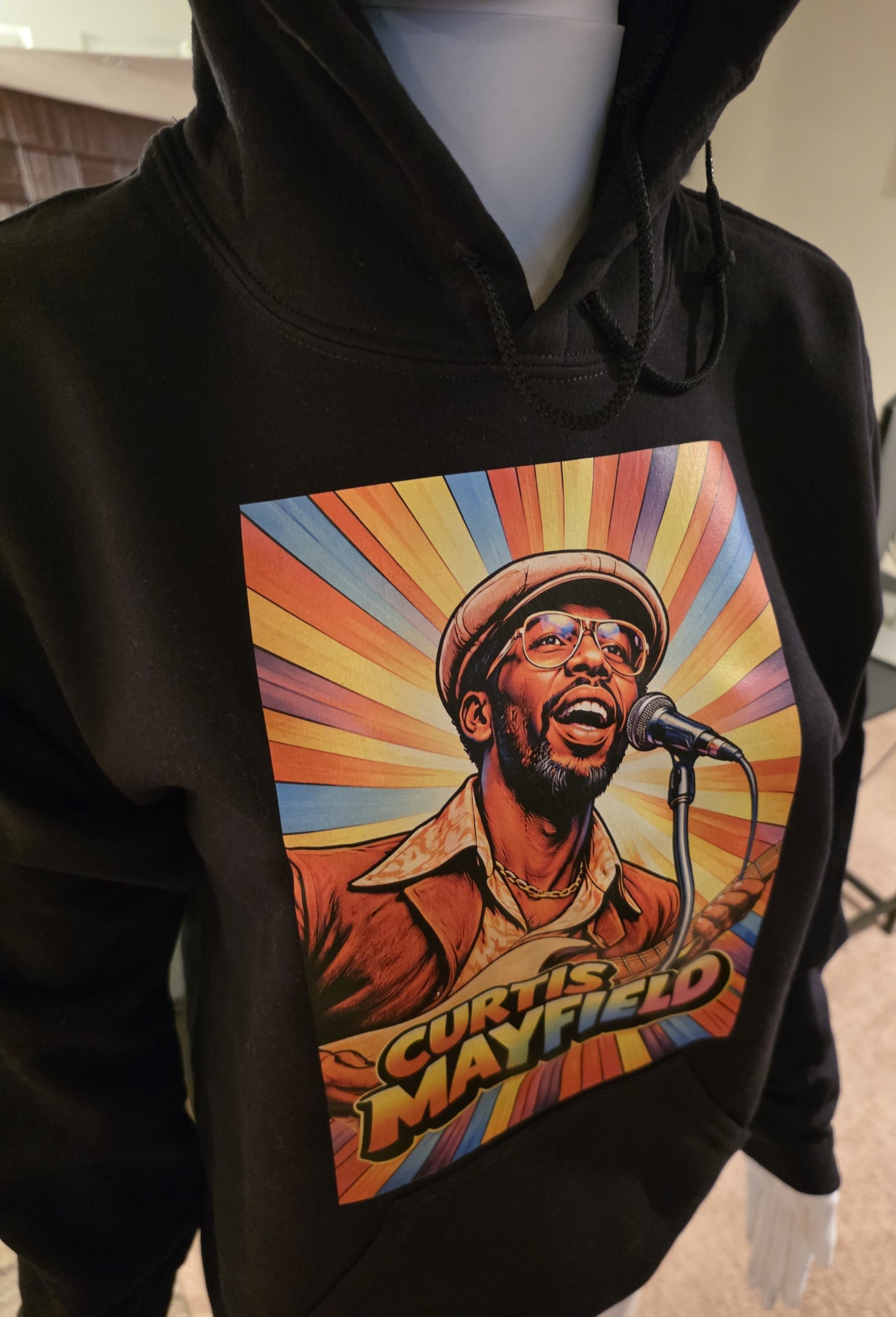 Curtis Mayfield Hoodie – The Honors Series 🔥Limited Edition Collectible! *New Bright Colors!