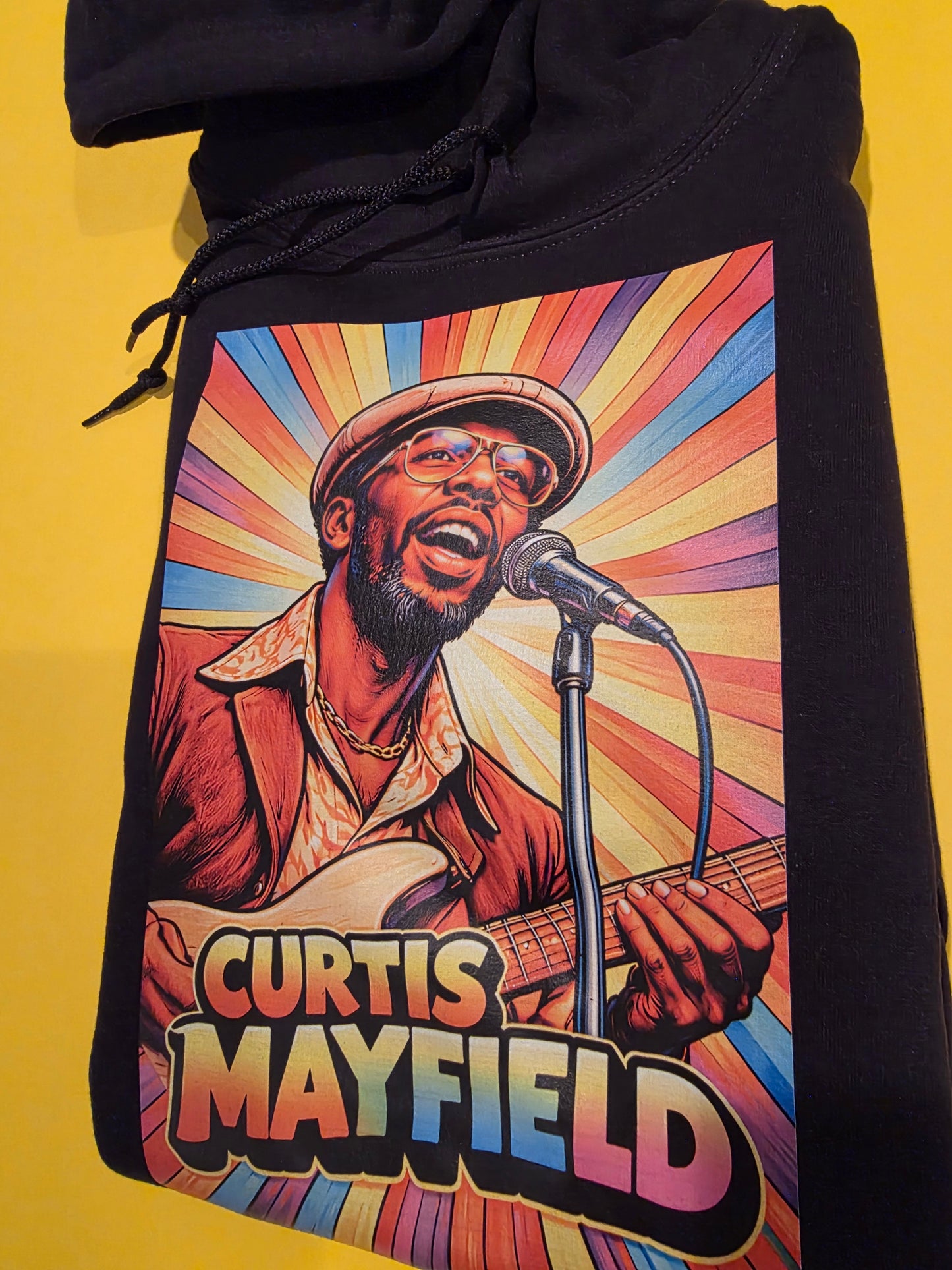 Curtis Mayfield Hoodie – The Honors Series 🔥Limited Edition Collectible! *New Bright Colors!