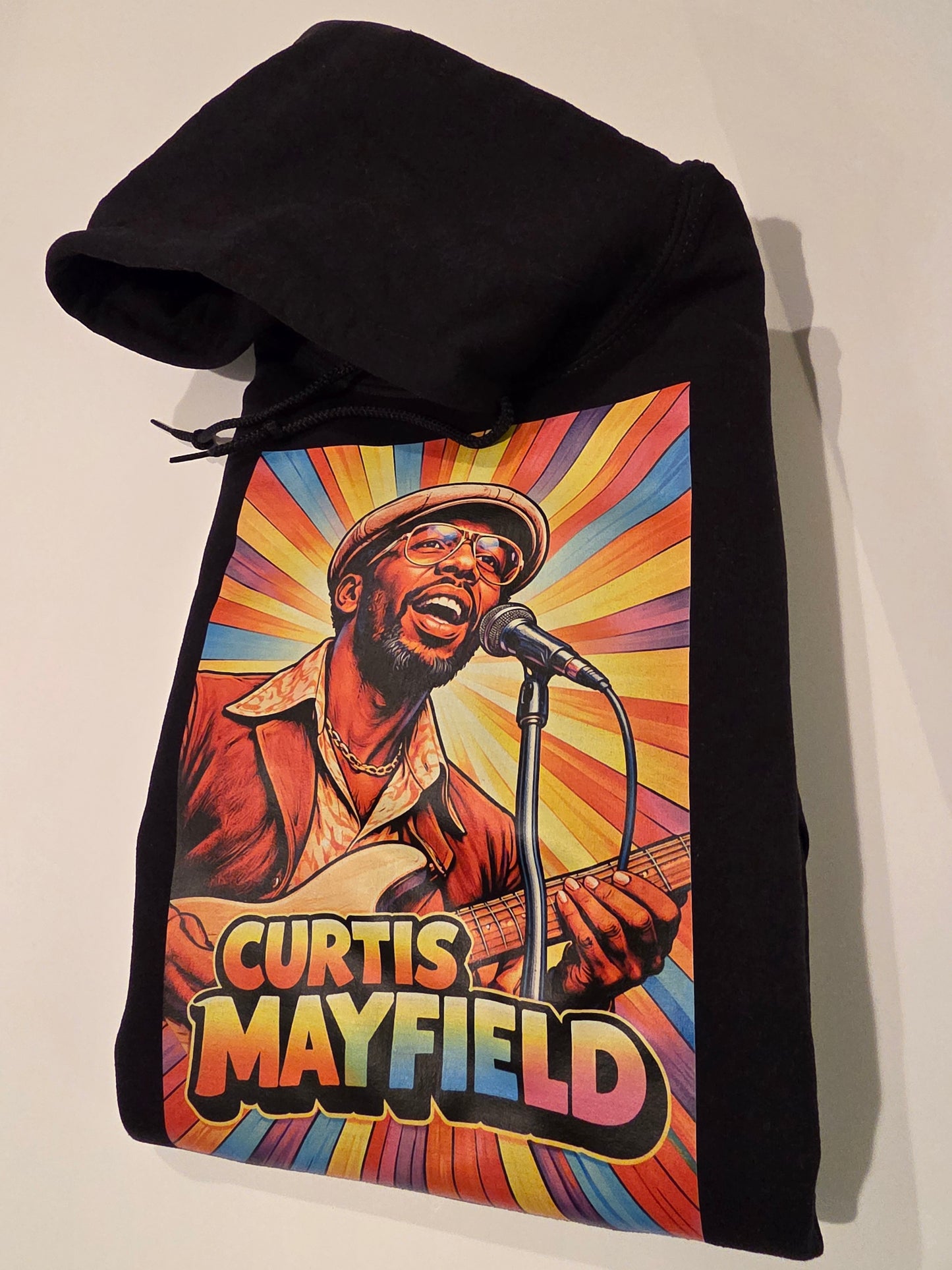 Curtis Mayfield Hoodie – The Honors Series 🔥Limited Edition Collectible! *New Bright Colors!