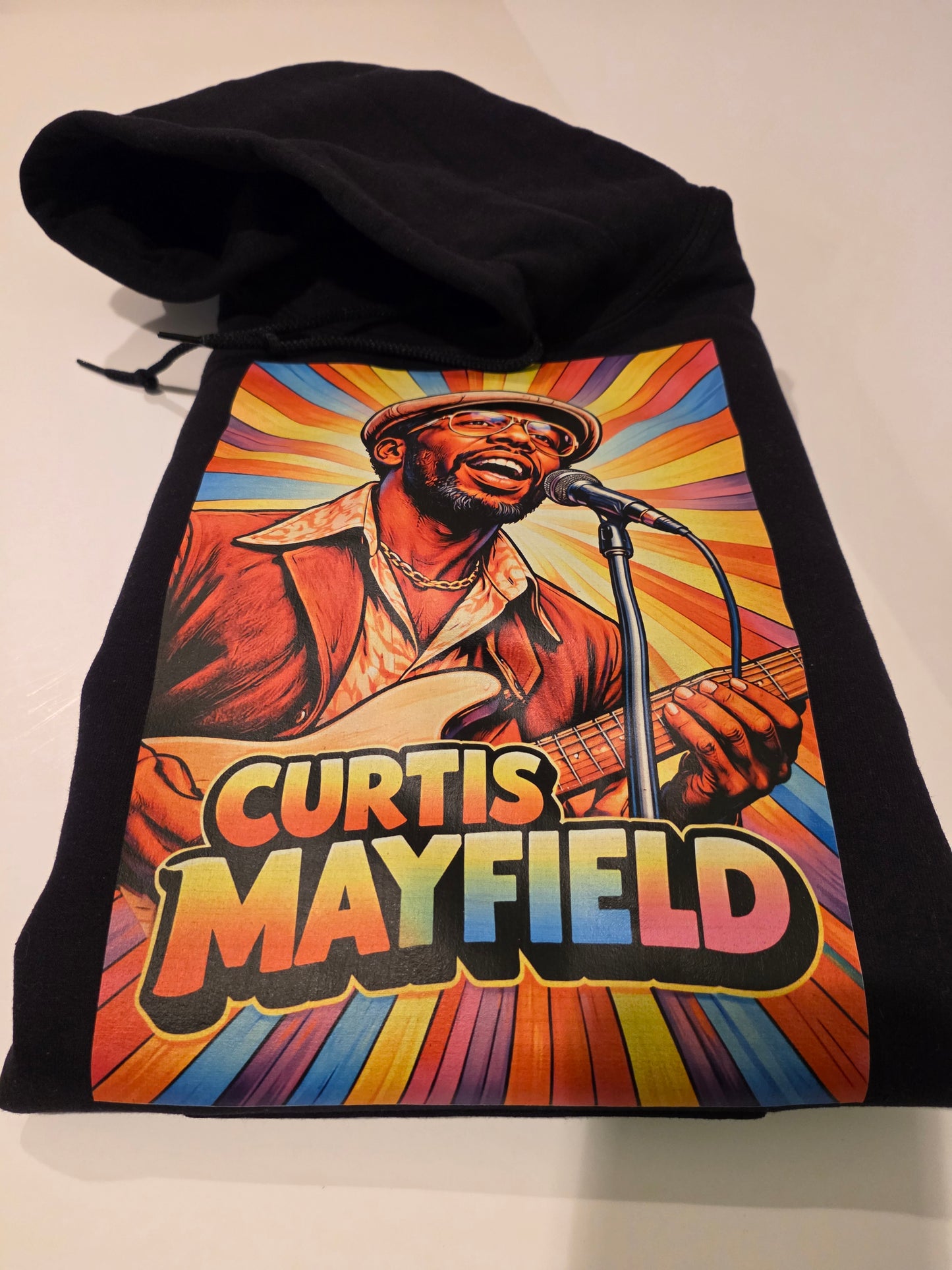 Curtis Mayfield Hoodie – The Honors Series 🔥Limited Edition Collectible! *New Bright Colors!