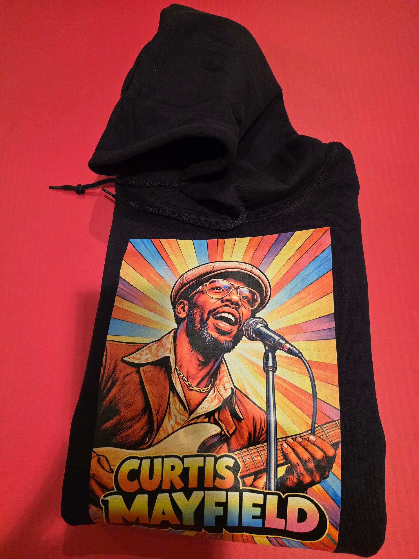 Curtis Mayfield Hoodie – The Honors Series 🔥Limited Edition Collectible! *New Bright Colors!