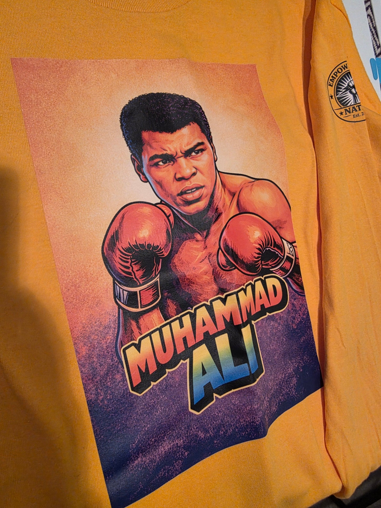 Muhammad Ali Rainbow Series (Long Sleeve Tee) – The Honors Series 🔥Limited Edition Collectible! *New Bright Colors!