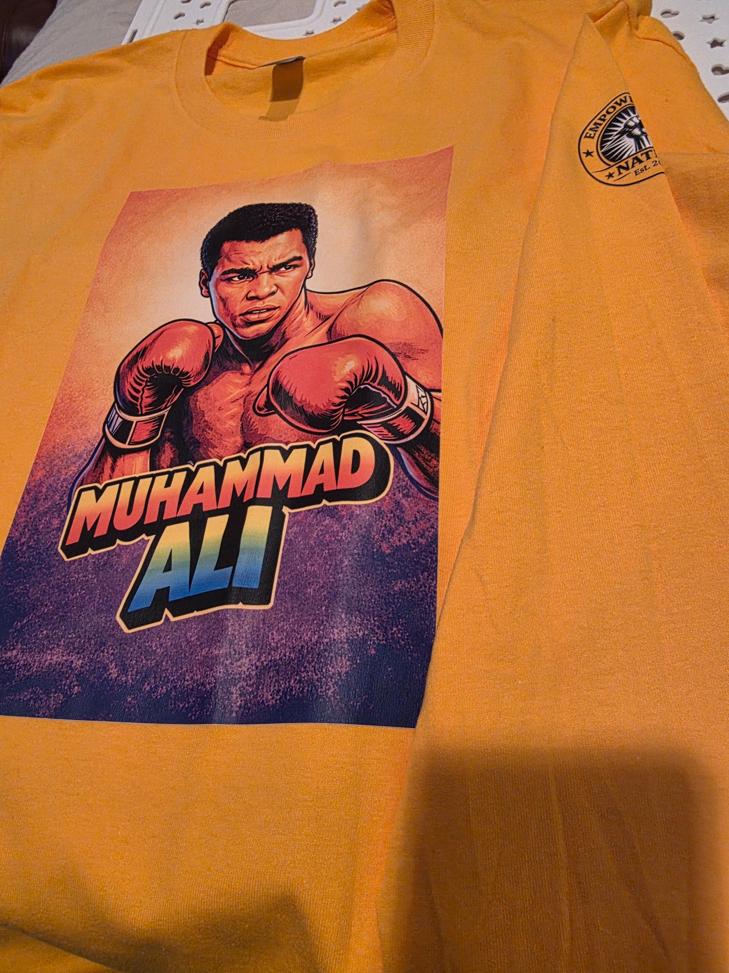 Muhammad Ali Rainbow Series (Long Sleeve Tee) – The Honors Series 🔥Limited Edition Collectible! *New Bright Colors!