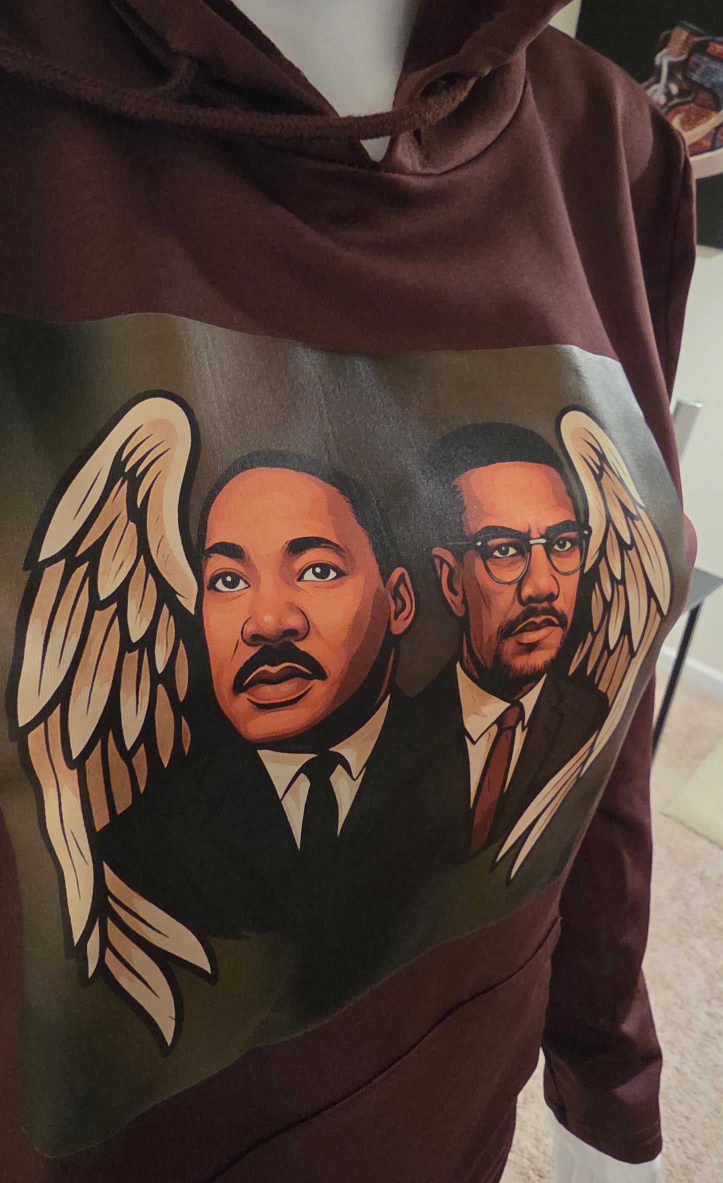 Martin & Malcolm Hoodie – The Honors Series 🔥Limited Edition Collectible! *New Bright Colors!