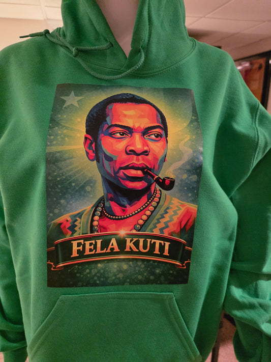 Fela Kuti Hoodie – The Honors Series 🔥Limited Edition Collectible! *New Bright Colors!