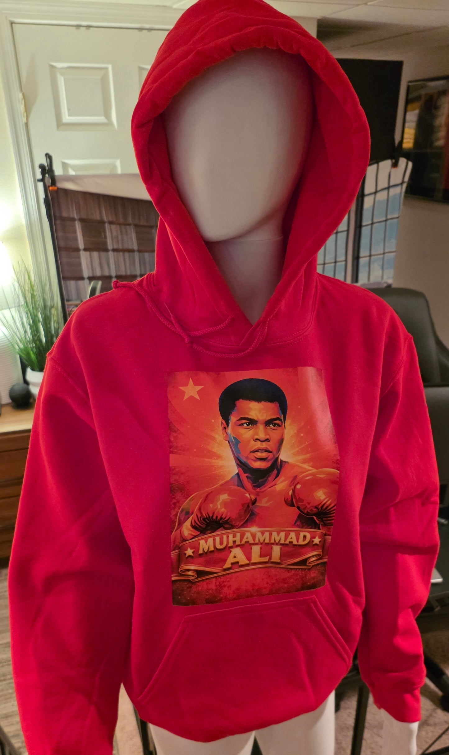 Muhammad Ali Red Black Series Hoodie – The Honors Series 🔥Limited Edition Collectible! *New Bright Colors!