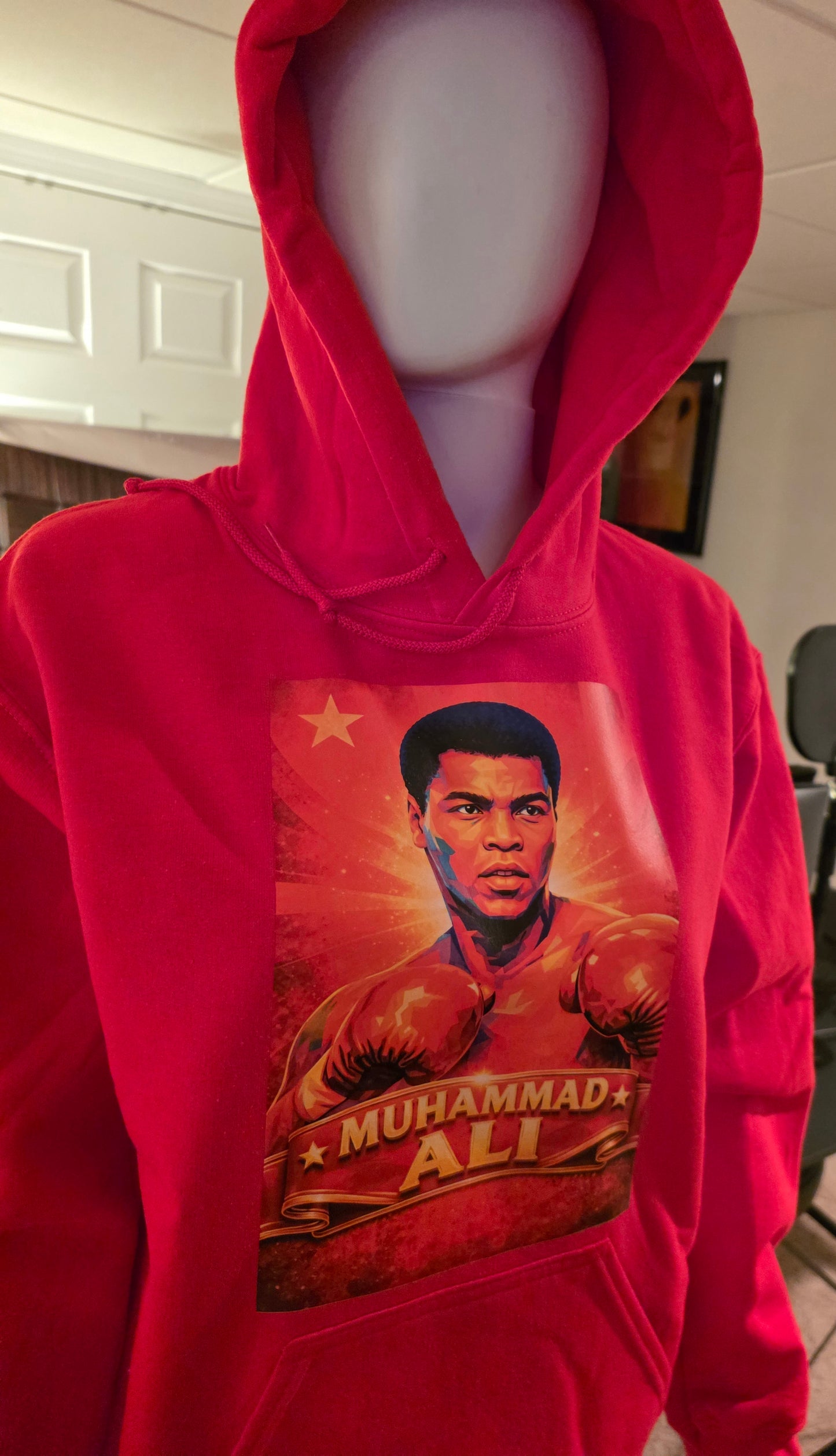 Muhammad Ali Red Black Series Hoodie – The Honors Series 🔥Limited Edition Collectible! *New Bright Colors!