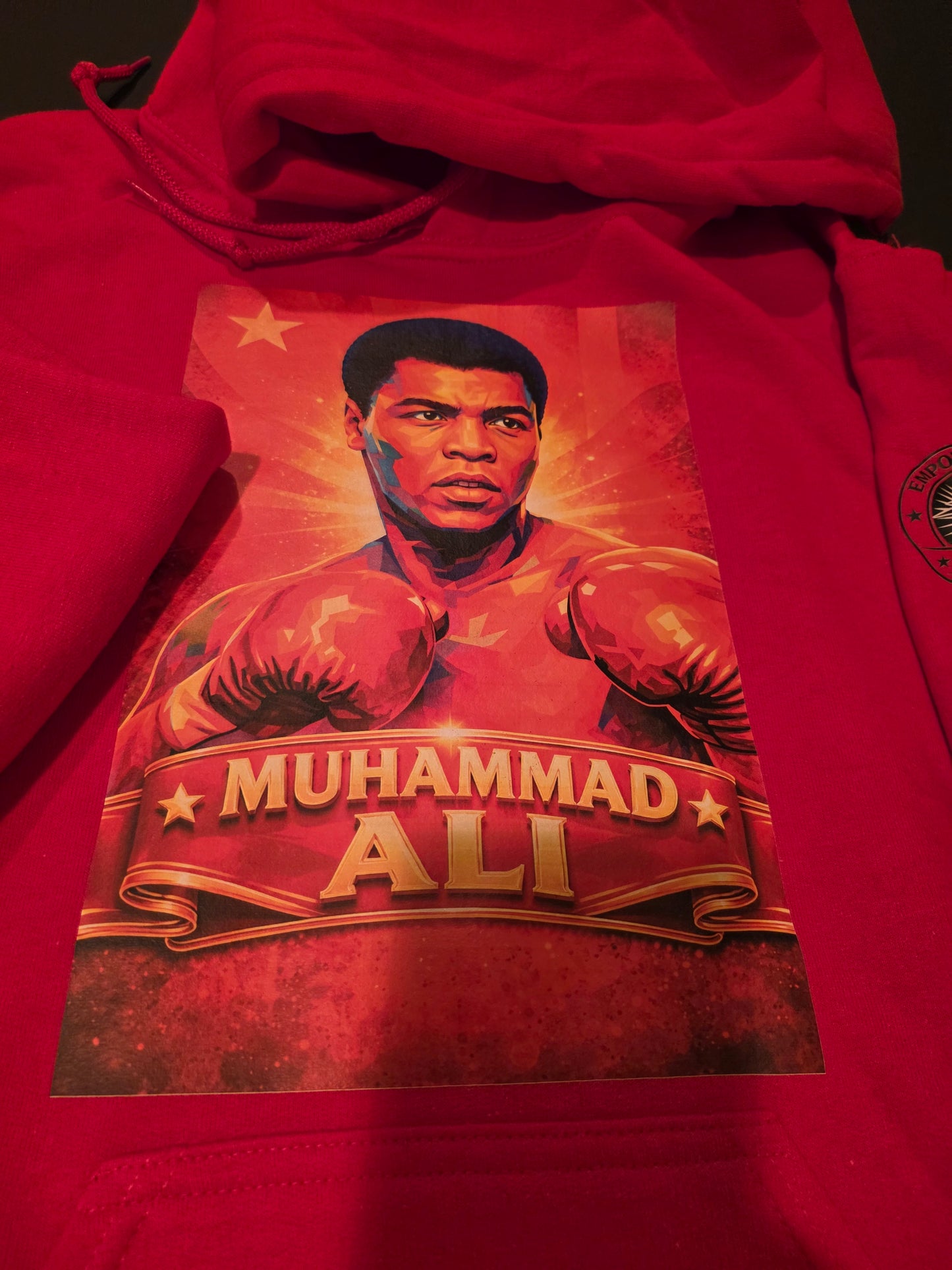 Muhammad Ali Red Black Series Hoodie – The Honors Series 🔥Limited Edition Collectible! *New Bright Colors!