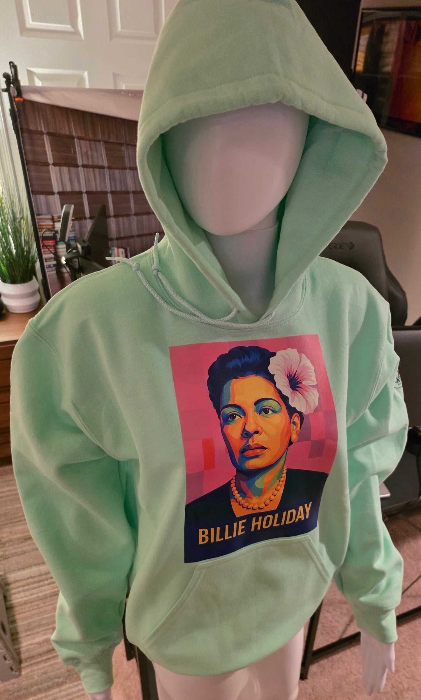Billie Holiday Hoodie – The Honors Series 🔥Limited Edition Collectible! *New Bright Colors!