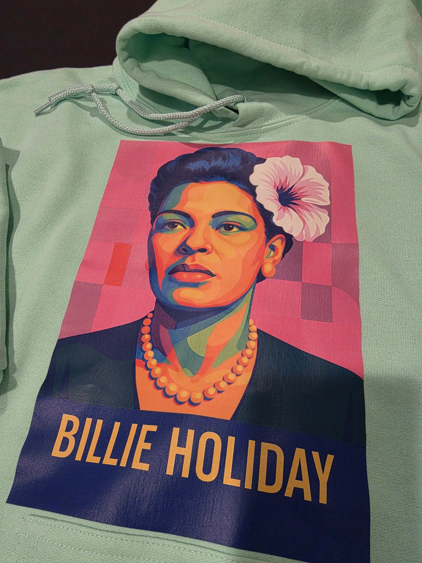 Billie Holiday Hoodie – The Honors Series 🔥Limited Edition Collectible! *New Bright Colors!