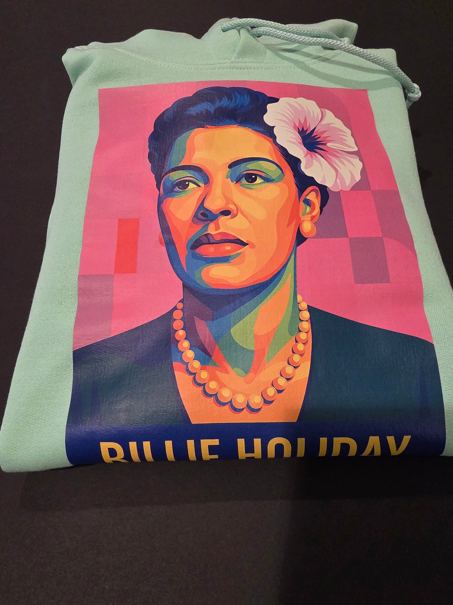 Billie Holiday Hoodie – The Honors Series 🔥Limited Edition Collectible! *New Bright Colors!