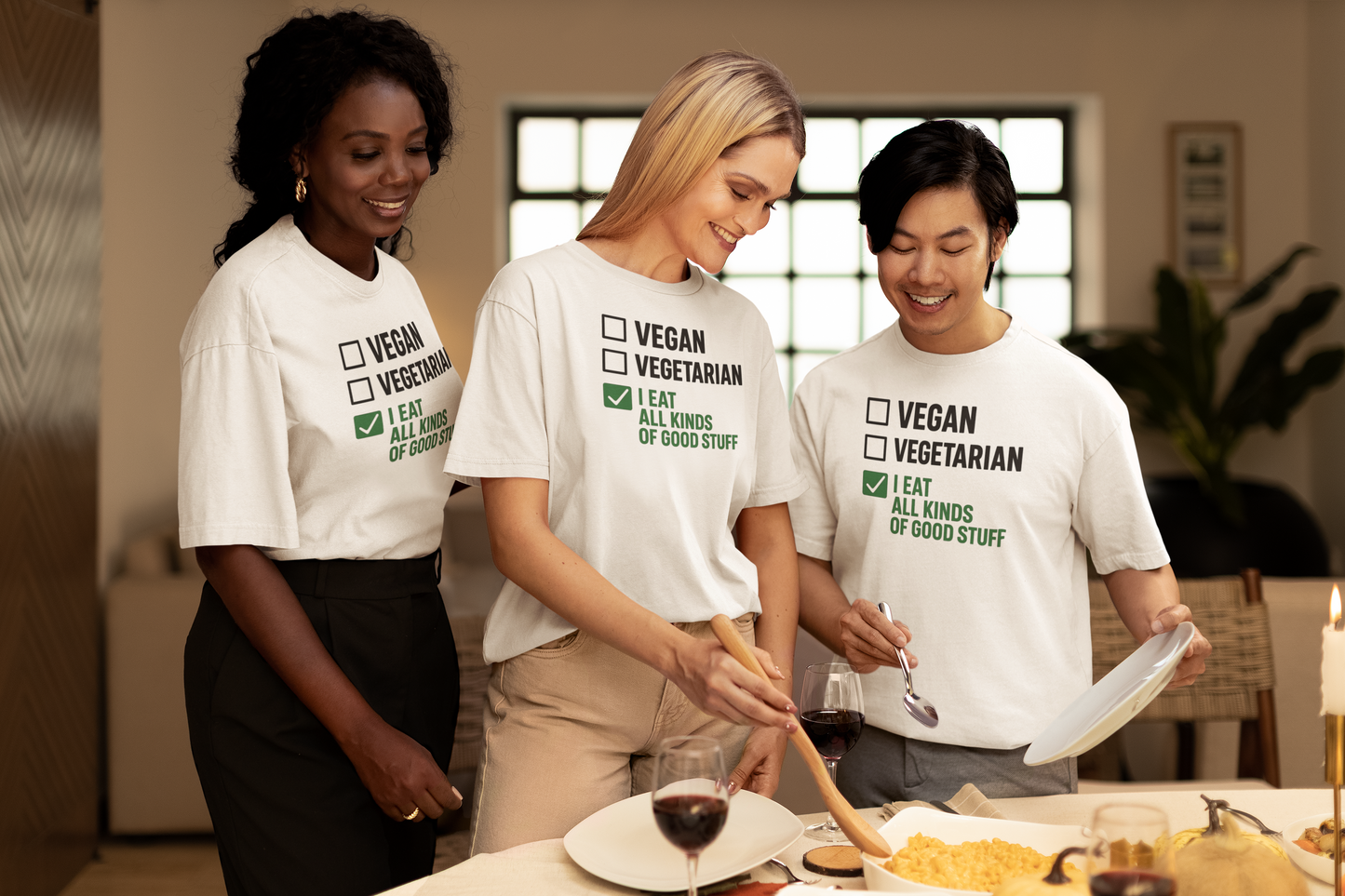Vegan, Vegetarian, I Eat all Kinds of Good Stuff