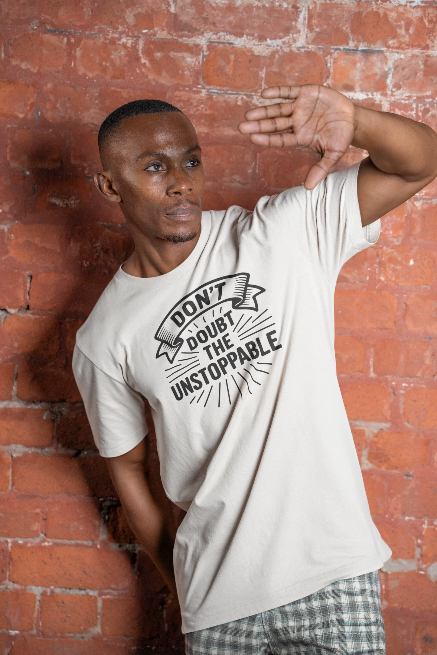 Don't Doubt the Unstoppable (Design on Front & Back)